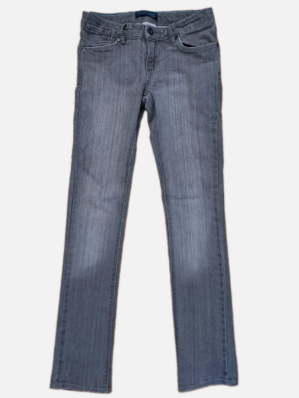 LEVI'S GREY WITH BLUE STITCHNG SKINNY JEANS SIZE 12